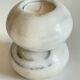 2 marble ball tealight holders from the 70s