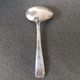 Silver-plated cream spoon