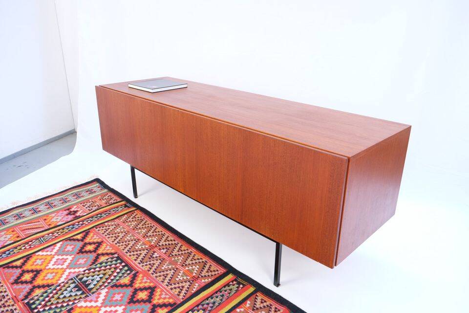 Mid-Century buffet/commode style, Behr Waeckerlin B20 in teak, 1960s.