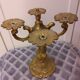 Chandelier 4 branches en bronze