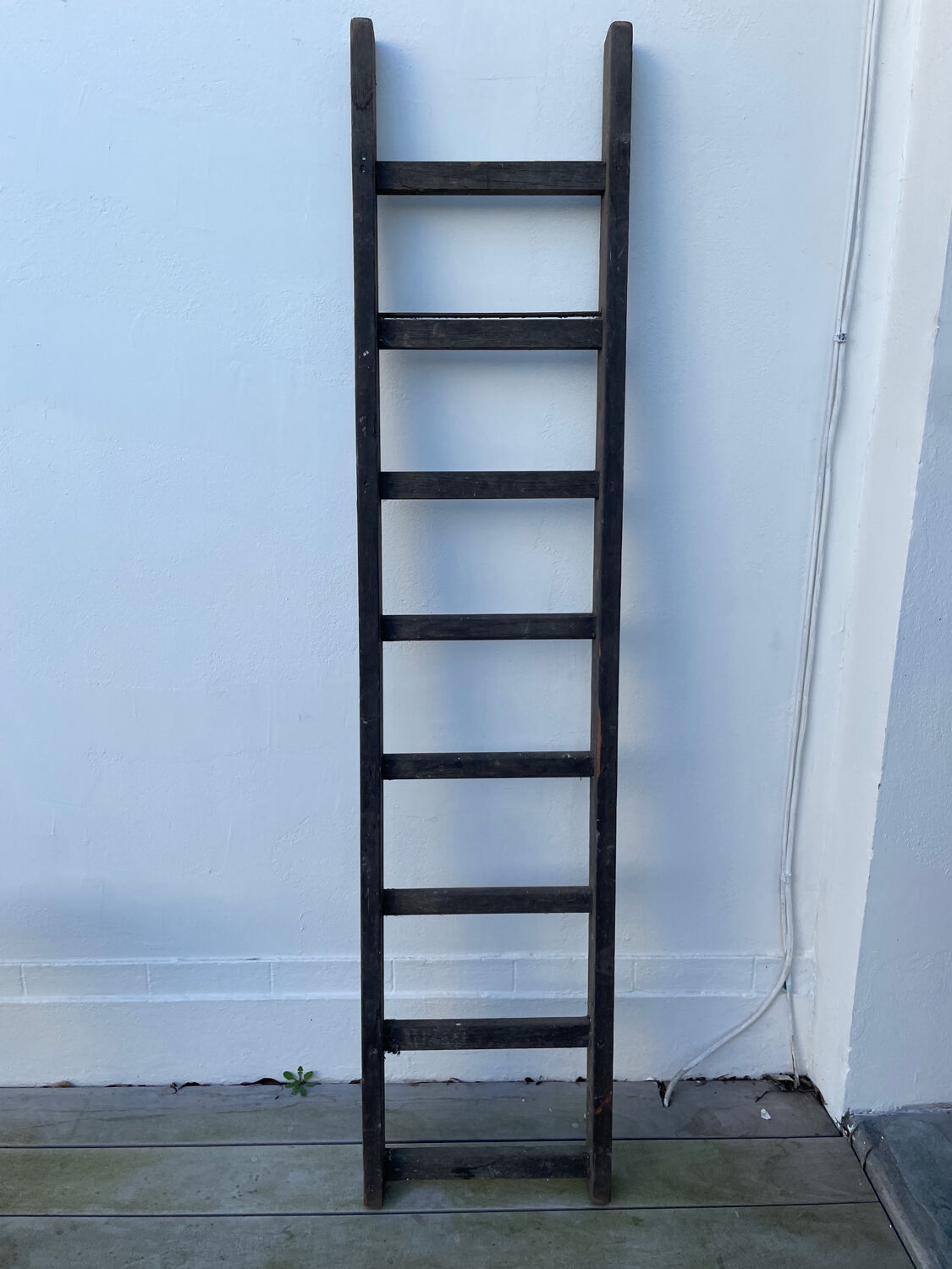 Wooden ladder