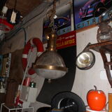 Holophane hanging lamp