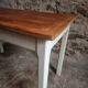 Table de ferme française vintage, années 1950