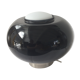 Lamp in black glass from the 1960s