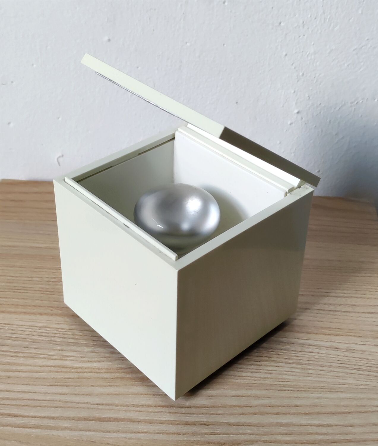 70's Cuboluce lamp by Bettonica and Melocchi for Cini and Nils