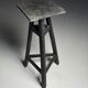 Sculpture stand antique black
