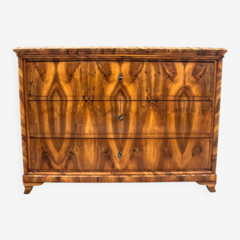 Antique chest of drawers, northern europe, around 1850, after renovation
