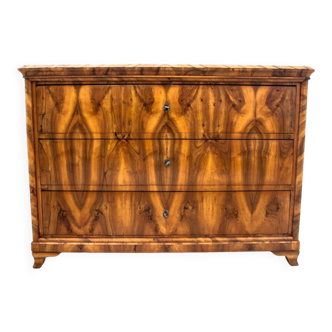 Antique chest of drawers, northern europe, around 1850, after renovation