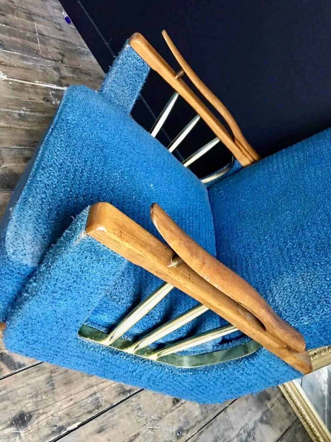 Fauteuil vintage, meuble siège ancien