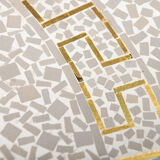 Mosaic coffee table by Berthold müller