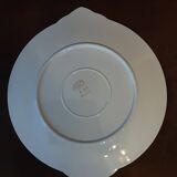 Plat rond porcelaine  opaque  S A