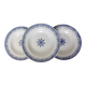 3 assiettes creuses vintage de St Amand modèle Primax 211255