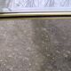 Coffee table style Pierre VANDEL, aluminium and glass beveled, 70s/80s