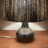 Lampe en grès et corde