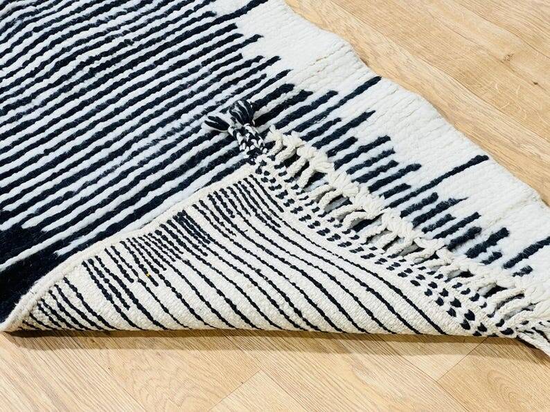 Handmade Moroccan hallway rug 350cm x 70cm