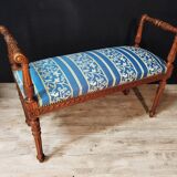 Louis XVI Two-seater Piano Bench