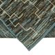 Handmade Tribal Decorative 84 cm x 340 cm Blue Wool Runner Carpet