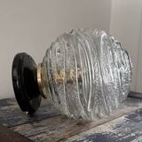 Pair of seventies globe wall lights