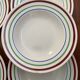 6 deep plates, Gildas series, Gien