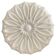 Mid-century Czechoslovak pressed milk glass ceiling light 1950s - 1970s