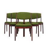 Ensemble de six chaises fabriqué par Skovby 1970