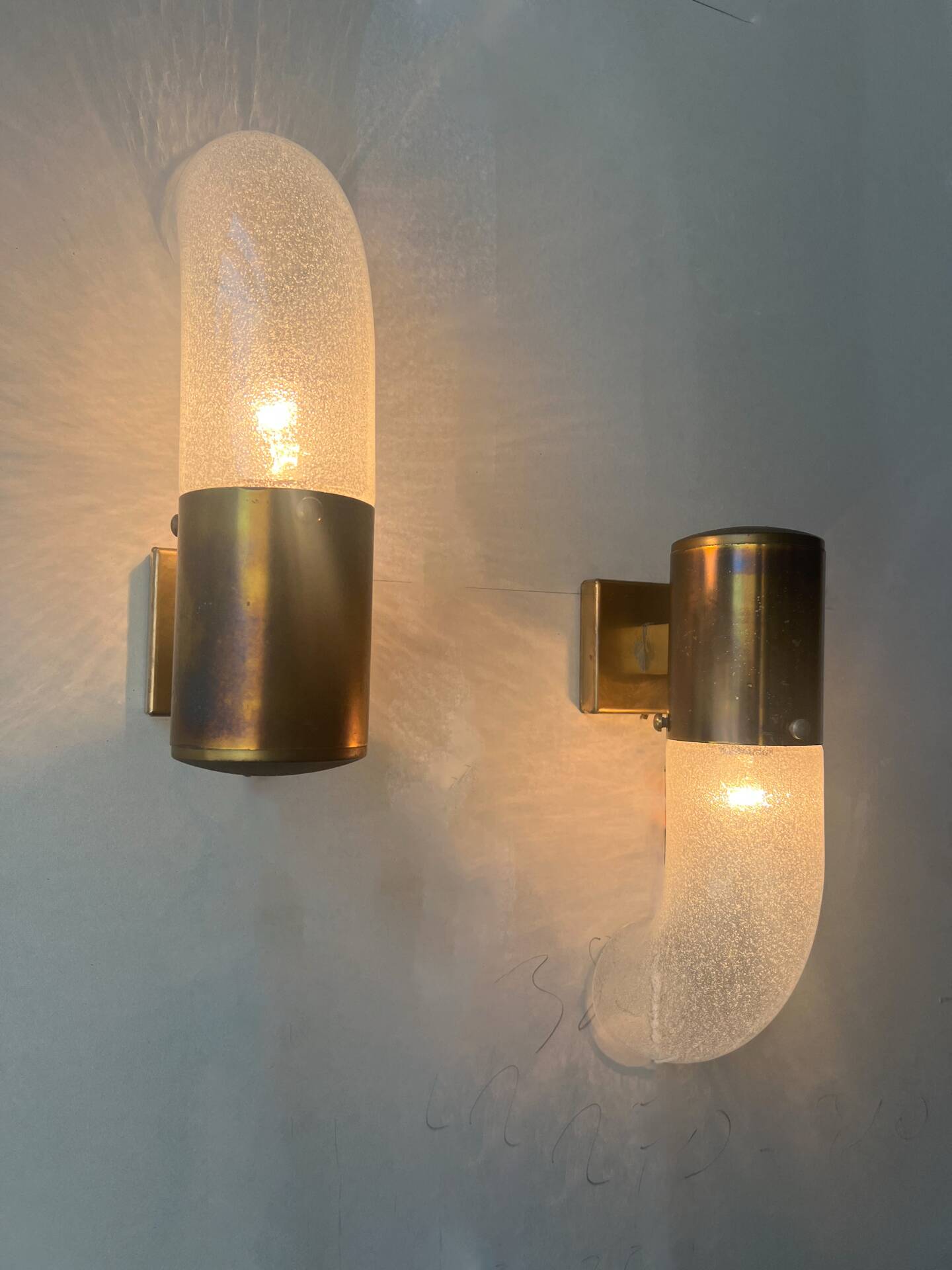 Aldo Nason for Mazzega Wall Sconces – Italy, 1970s - 4 Available