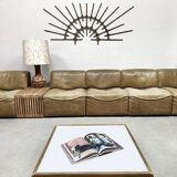 Vintage design leather modular sofa De Sede DS-15