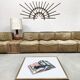 Canapé modulable en cuir design vintage De Sede DS-15
