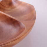 Vintage teak drink bowl 1960s german