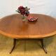 Mid-Century Retro Vintage Teak Extending Dining Table by Nathan 1960s  Seat
