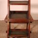 Transformable Library Step Stool into Chair - 19th Century