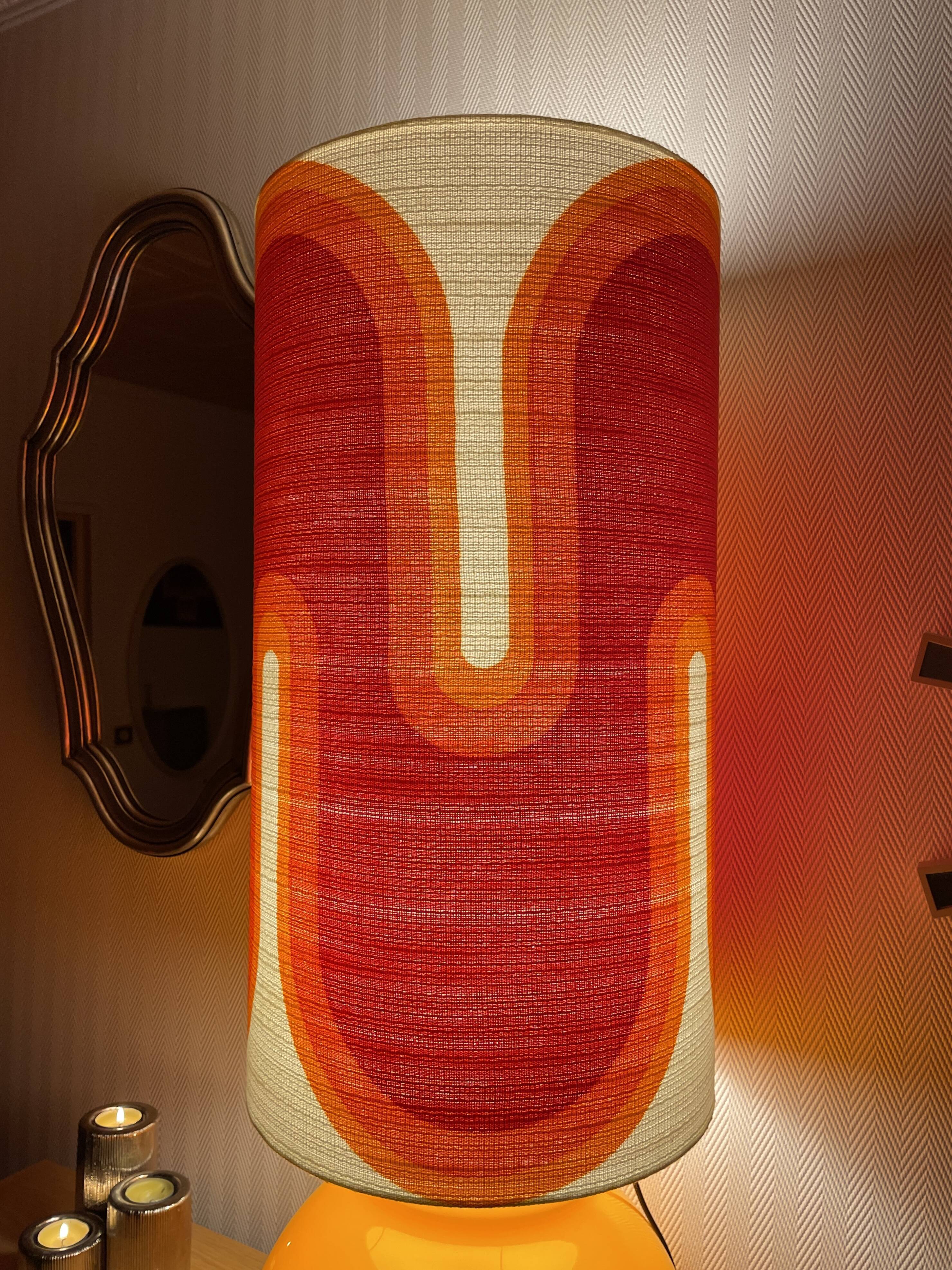 Opaline lamp