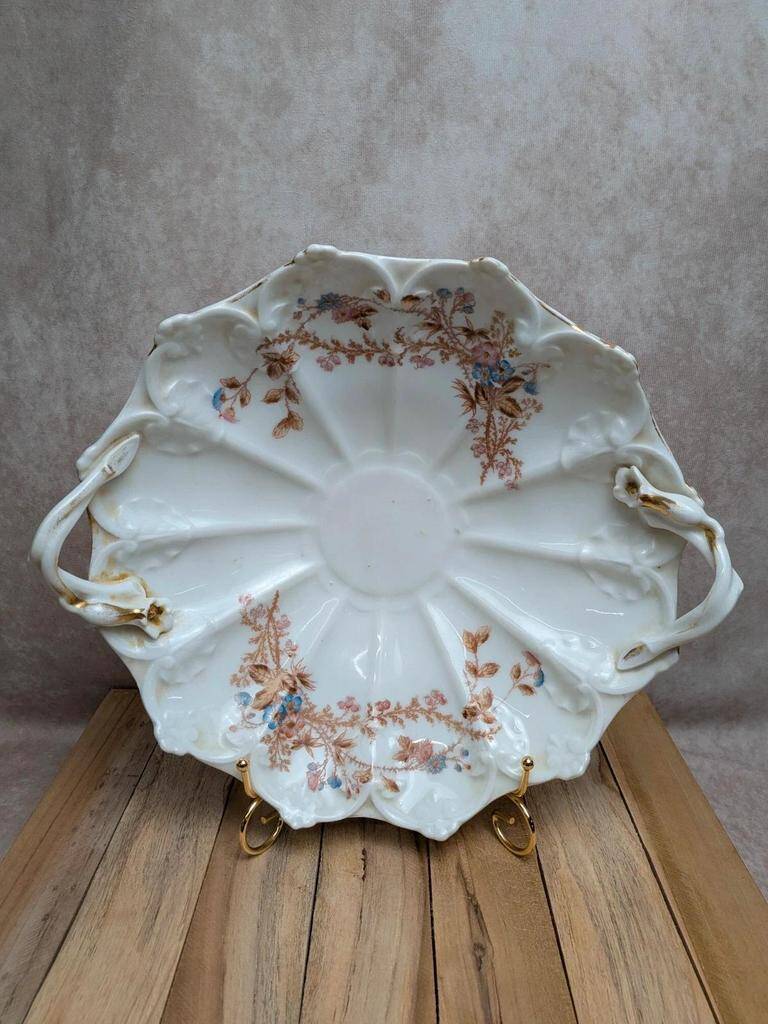 Old porcelain plate J.P.L France