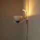 Pair of sculptural mid-century wall uplighters, circa 1950
