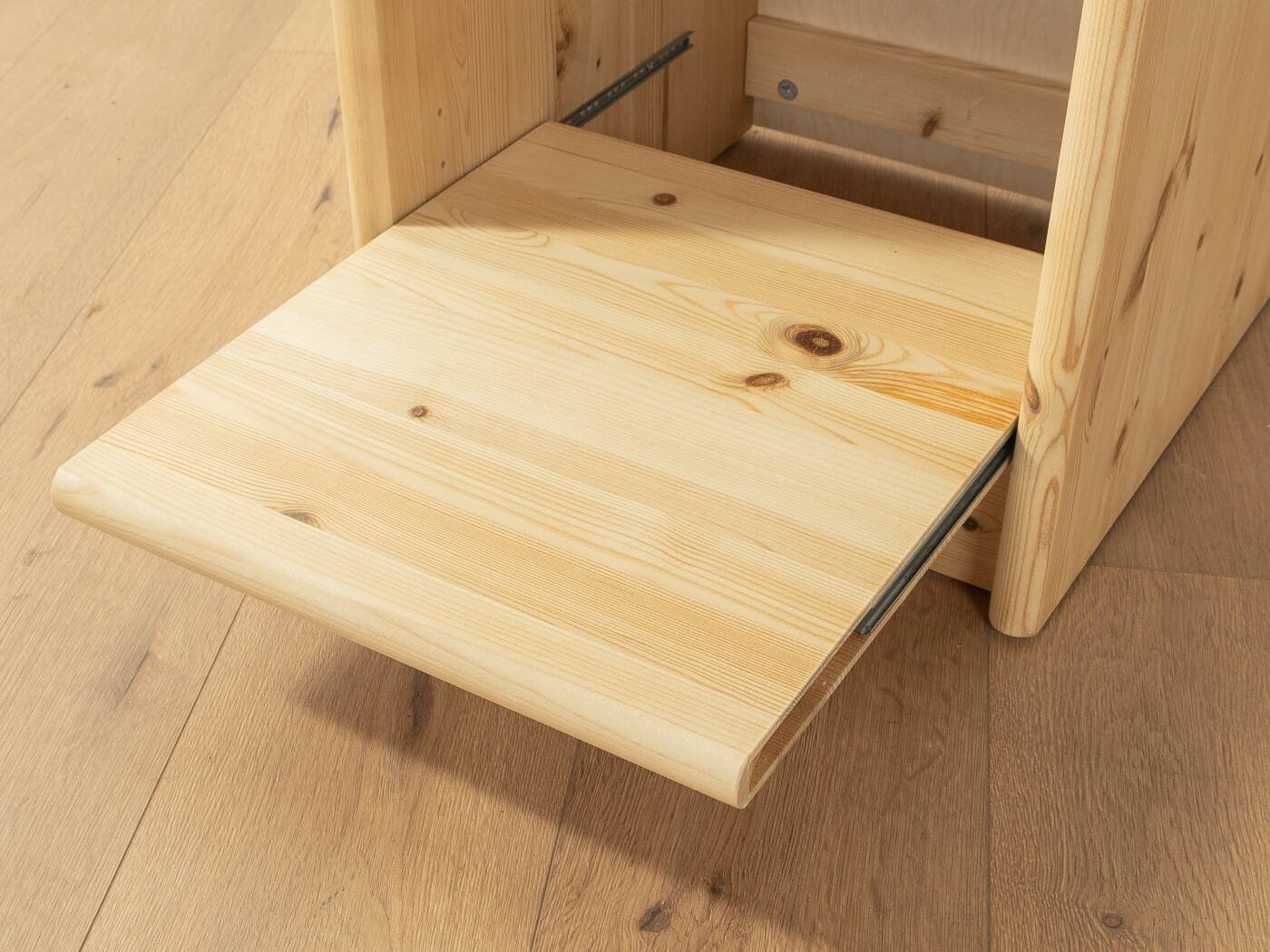 Solid wood desk from the 1980s