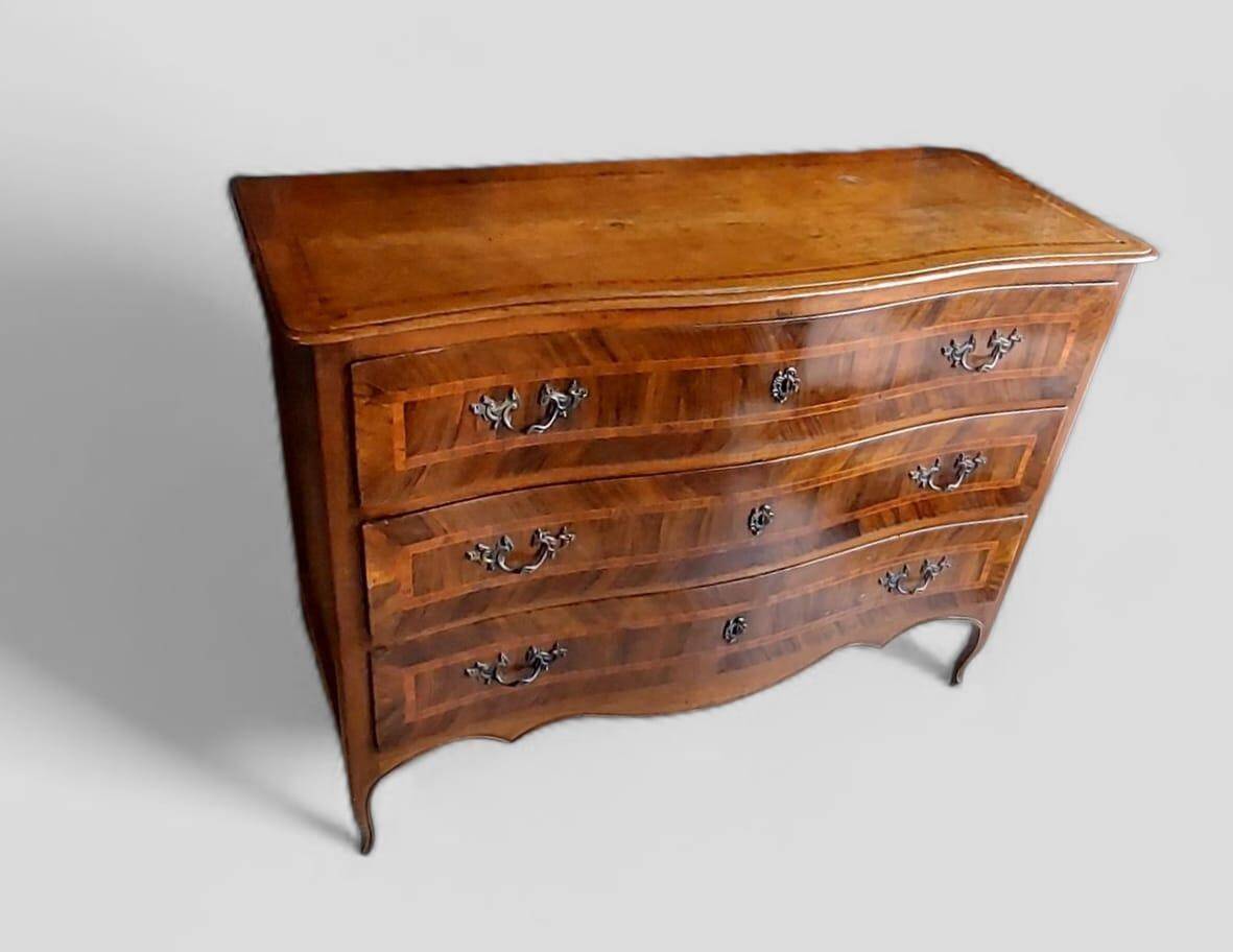 Louis XV Baroque chest of drawers, second half of the 18th century