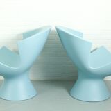 Set of 2 Karim Rashid Kite Lounge Chairs for Label, 2004