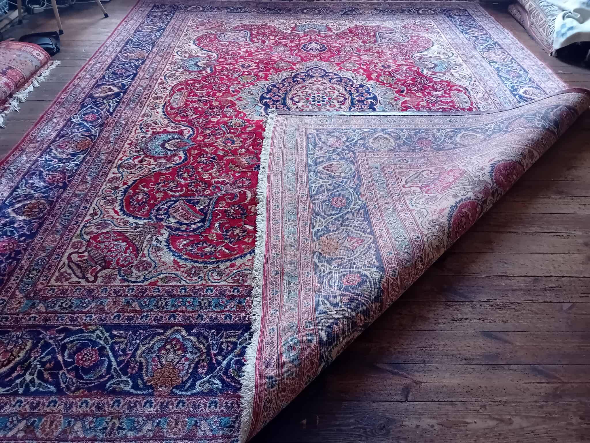 Handmade Persian Tabriz Rug 377x292cm