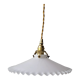Serrated opaline suspension