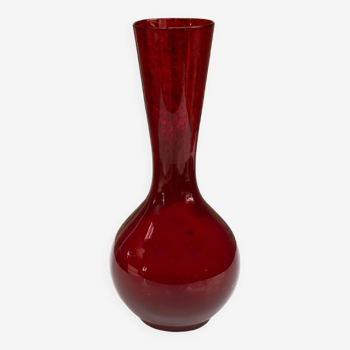 Vase by Ludwik Ferenc, Huta Barbara, Poland in the 1970s