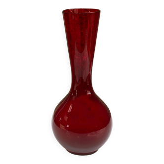 Vase by Ludwik Ferenc, Huta Barbara, Poland in the 1970s