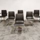 6 chaises de salle à manger dans le style de Rudi Verelst