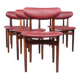 Danish design dining chairs by Scantic Mobelvaerk, 1960s