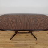 Mid-Century Teak Extendable Table by N.O. Møller for Gudme Furniture Factor