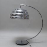 Art Deco Aluminor chrome lamp 1980s