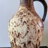 Large West Germany ceramic pitcher vase from the 70s