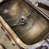 Silver-plated metal cutting trolley in the Louis XVI style