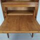 Vintage oak secretary shelf