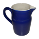 Old blue ceramic Digoin pitcher