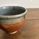 Grande tasse en grès Pierre Digan – bleu gris et terre cuite